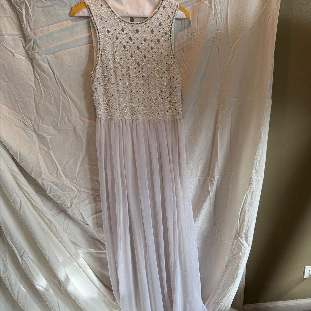 White Modcloth Gown